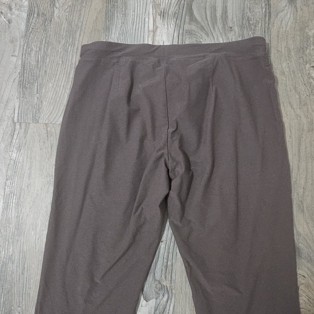 Eileen Fisher pull on cropped pants suze large - Picture 3 of 9